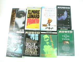 Thriller Non Fiction Cassette Audio Books Lot Eddings Meltzer