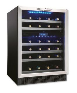 Danby DWC518BLS Dual Zone Built in Wine Cooler Fridge