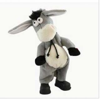 Dancing Singing Donkey Plush Animal Toy for Kid Children