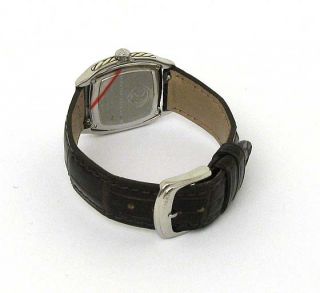 David Yurman Thoroughbred s s Diamonds MOP Wrist Watch