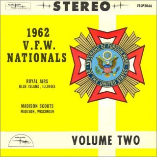 1962 VFW Nationals Vol 2 Drum Corps CD Chicago Royal Airs Madison