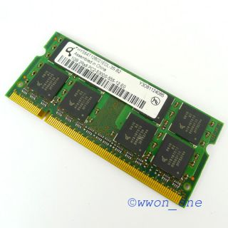 1GB PC2 5300 DDR2 667 PC2 200pin So DIMM Laptop Memory RAM