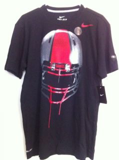 Nike Georgia Bulldogs UGA Dawgs Rivalry Helmet Football Men T shirts M