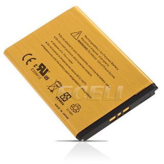 ultra high capacity bst 41 replacement gold battery 2430mah