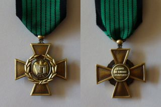 Croix de guerre Legion volontaire LVF WWII high Quality REPRO