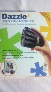 Dazzle Digital Video Creator 80 DVC 80 Capture Card Device with