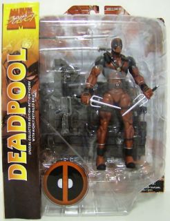 Deadpool Marvel Select 8 inch Action Figure with Base 2010
