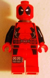 deadpool lego mini figure from marvel 6866 Wolverines Chopper Showdown