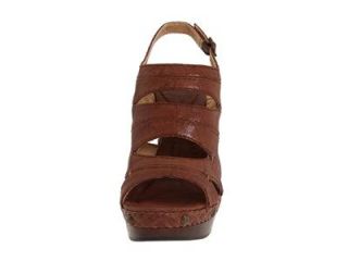frye dara campus stitch brown sandals size 8 5