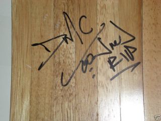 Darryl McDaniels Run DMC Signed Auto Floorboard BSC COA