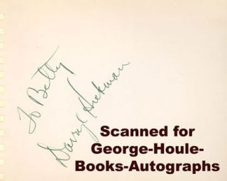 Darryl Hickman Autograph 1945 Dobie Gillis
