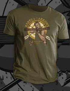 Walking Dead Daryl Dixon crossbow T Shirt new L
