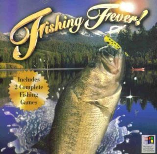 Fishing Fever PC CD Deep Sea Freshwater Lake Fish Game
