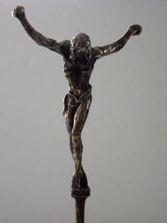 Dali Christ of Saint John Original Bronze Sculpture Signed