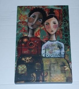 Kelly Rae Roberts Collection Sisters Wall Art Demdaco