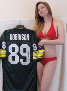 Dave Robinson autographed jersey   Green Bay Packers Super Bowl I & II