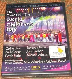 ENRIQUE IGLESIAS celine dion JOSH GROBAN 02 CONCERT DVD + Michael