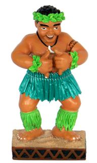 New Hawaiian Hawaii Mini Dashboard Male Hula Dancer Shaka Kane 4