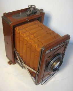 Contessa Nettel Tropen Deckrullo Wood Body Camera 10 x 15 cm Zeiss