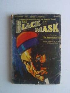 Black Mask Sept 1923 Carroll John Daly Boxing Story