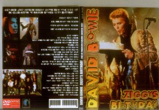 DAVID BOWIE / ZIGGYS BIRTHDAY DVD