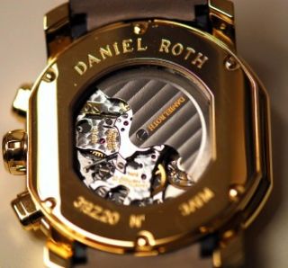 Daniel Roth Ellipsocurvex Papillon Chrono YG Gold Watch 319 Z 50 390