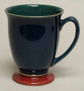 manufacturer denby langley pattern harlequin piece footed mug size 4 1