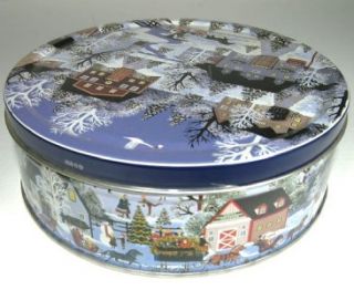 Ripensa Denmark Cookie Tin Box Container Canister Denmark Resembles