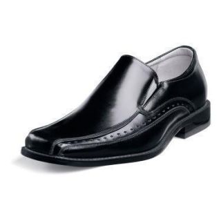 Stacy Adams Mens Danton Black Leather Shoe 24363