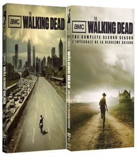 Walking Dead The Complete 1st & 2nd Season DVDs / Brand New Factory