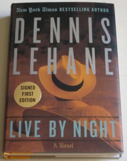Dennis Lehane Live by Night Signed 1st Edition 0060004878
