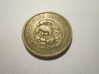 México: 10 Centavos de 1940 (Calendario Azteca) Mexican Money Coin