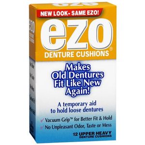 EZO Denture Cushions Upper Heavy 12 Each