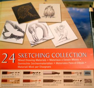 Derwent Fine Art Sketching Collection 24 Pencil Set B