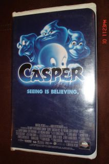 Casper Seeing Is Believing VHS Tape Casper VHS Tape 096898231633