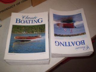 Classic Boating Magazine Collection #1 170 Chris Craft Hacker Riva