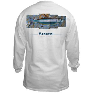 Simms Fly Fishing Derek DeYoung Tarpon 4 Panel Long Sleeve T Shirt