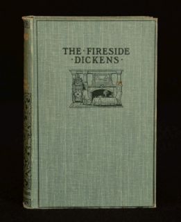 C1903 15 Vols The Fireside Dickens by Charles Dickens Cruikshank