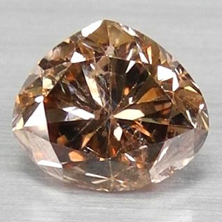 93ct Yellowish Brown Pear Natural Loose Diamond