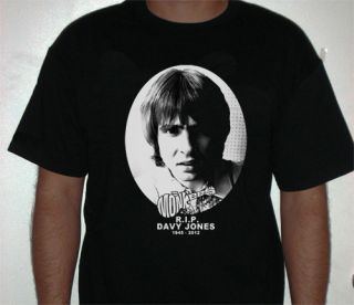  Davy Jones Monkees T Shirt Small Rip