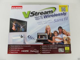 Diamond Multimedia Vstream Wireless PC USB to TV Transmitter Receiver