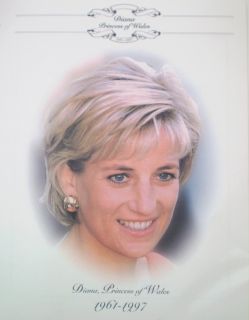 Diana Princess of Wales FD Memorial Stamp Collection