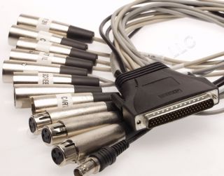 Digigram PCX820NP PCX800 XLR Breakout Cable SC139900101