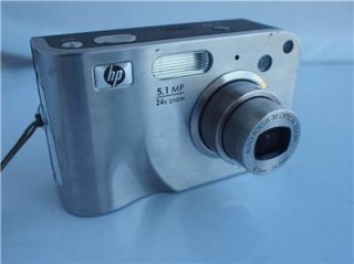 HP Photosmart R707 5 1 MP Digital Camera Gray as Is Parts Repair