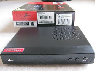 Zenith Digital TV Tuner Converter Box DTT901 with RF Cable