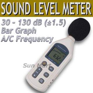 Digital Sound Pressure Level Meter 30 130 DB Decibel Noise Measurement