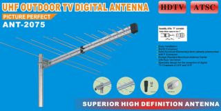 Digiwave Ant 2075 Outdoor HD TV Digital Antenna Antenna Gain 7 5 8 5dB