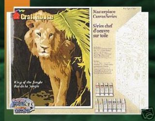 Paint by Number Kit King of The Jungle by Craft House
