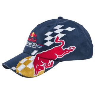 Gorra Oficial Equipo Red Bull Hombre Race Cap Blue New