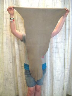 Taupe Deerskin Leather Hide 4 Native Sass SCA Taxidermy Crafts